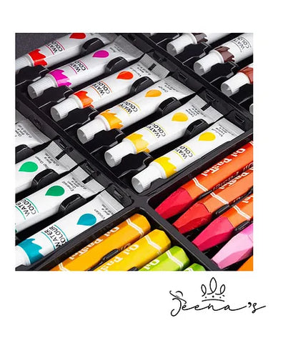 Art Kit New Theme Art Painting Box Unicorn - Color and Design May Vary 145 Pieces Art Kit New Theme Art Painting Box Unicorn - Color and Design May Vary 145 Pieces