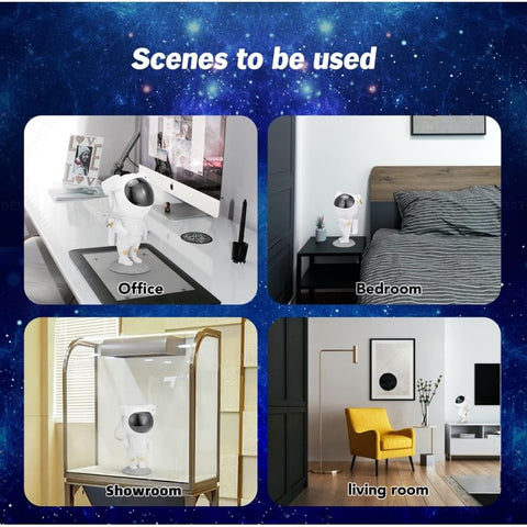 Astronaut Galaxy Light Projector, Space Buddy Projector Night Light for Bedroom with Remote Control and Timer, Astro Alan Star Ceiling Projector for Kids Adults Astronaut Galaxy Light Projector, Space Buddy Projector Night Light for Bedroom with Remote Control and Timer, Astro Alan Star Ceiling Projector for Kids Adults