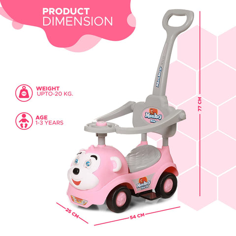 Dash Monkey 3 in 1 Ride on for Kids, Baby car, Ride on for Kids 2 Years+, Push Car, Musical Ride on car for Kids with Parental Handle Dash Monkey 3 in 1 Ride on for Kids, Baby car, Ride on for Kids 2 Years+, Push Car, Musical Ride on car for Kids with Parental Handle