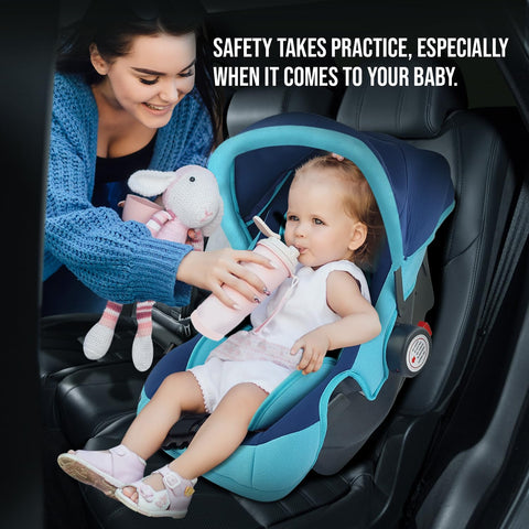 Dash 4 in 1 Infant Baby Car Seat, Carry Cot and Rocker with Canopy for Kids 0-15 Months (Upto 13 Kg | Blue) Dash 4 in 1 Infant Baby Car Seat, Carry Cot and Rocker with Canopy for Kids 0-15 Months (Upto 13 Kg | Blue)