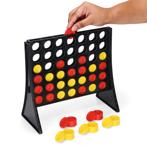 Hasbro Gaming The Classic Game of Connect 4, Grid, Get 4 in A Row Strategy Game for 2 Players Ages 6 & Up Hasbro Gaming The Classic Game of Connect 4, Grid, Get 4 in A Row Strategy Game for 2 Players Ages 6 & Up