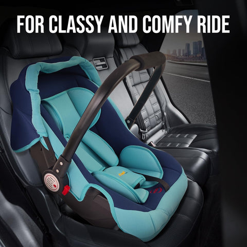 Dash 4 in 1 Infant Baby Car Seat, Carry Cot and Rocker with Canopy for Kids 0-15 Months (Upto 13 Kg | Blue) Dash 4 in 1 Infant Baby Car Seat, Carry Cot and Rocker with Canopy for Kids 0-15 Months (Upto 13 Kg | Blue)