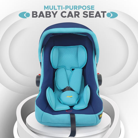Dash 4 in 1 Infant Baby Car Seat, Carry Cot and Rocker with Canopy for Kids 0-15 Months (Upto 13 Kg | Blue) Dash 4 in 1 Infant Baby Car Seat, Carry Cot and Rocker with Canopy for Kids 0-15 Months (Upto 13 Kg | Blue)