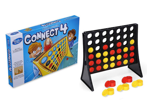 Hasbro Gaming The Classic Game of Connect 4, Grid, Get 4 in A Row Strategy Game for 2 Players Ages 6 & Up Hasbro Gaming The Classic Game of Connect 4, Grid, Get 4 in A Row Strategy Game for 2 Players Ages 6 & Up