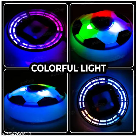 Hover Soccer Ball Gift with Colorful LED Lights & Protective Foam Bumper, Air Power Soccer Hover Ball for 3 4 5 6 7 8-12 Years Old Boy Girl Indoor Outdoor Games Hover Soccer Ball Gift with Colorful LED Lights & Protective Foam Bumper, Air Power Soccer Hover Ball for 3 4 5 6 7 8-12 Years Old Boy Girl Indoor Outdoor Games