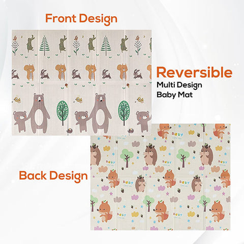 Double Sided Water Proof Baby Carpet Mat – Play Mat – Reversible Design – Assorted Prints (20mm) Double Sided Water Proof Baby Carpet Mat – Play Mat – Reversible Design – Assorted Prints (20mm)