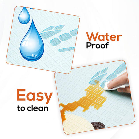 Double Sided Water Proof Baby Carpet Mat – Play Mat – Reversible Design – Assorted Prints (20mm) Double Sided Water Proof Baby Carpet Mat – Play Mat – Reversible Design – Assorted Prints (20mm)