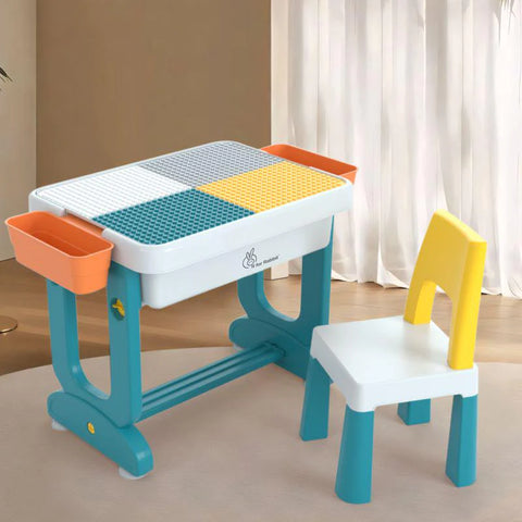 Little Genius Learner Kids Study Table Set With Chair