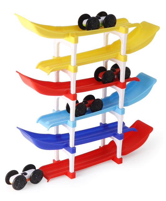 IToys Ramp Racing Car Set with Mini Cars - Multicolour