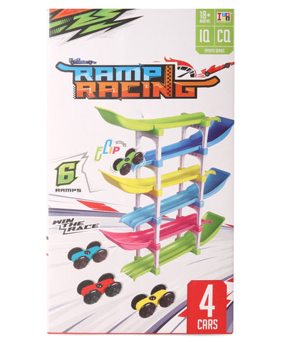 IToys Ramp Racing Car Set with Mini Cars - Multicolour