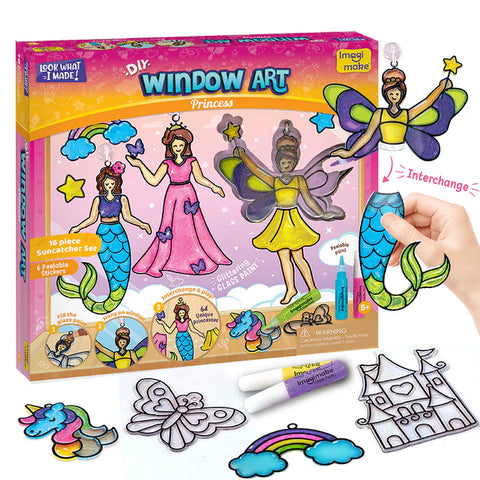 Window Design Princess Window Art - Princess – kidfun