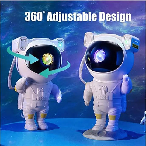 Astronaut Galaxy Light Projector, Space Buddy Projector Night Light for Bedroom with Remote Control and Timer, Astro Alan Star Ceiling Projector for Kids Adults