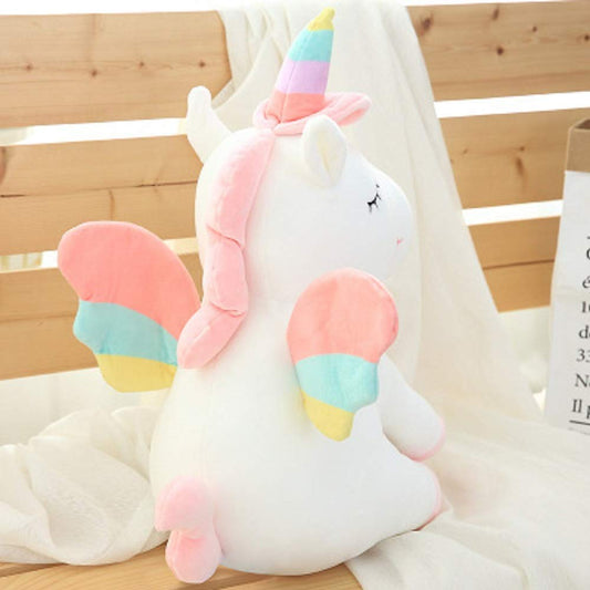 Sitting Unicorn Stuffed Animal 50cm- Soft Huggable Floppy Rainbow Unicorn, Adorable Playtime Unicorn Plush Toy, Cute Cuddle Boys and Girls Cute Soft Toys...