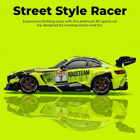 Model Car,2.4GHz Remote Control Car Racing Theme, High Speed Remote Control Drift Car with 4 Extra Wheels Livery