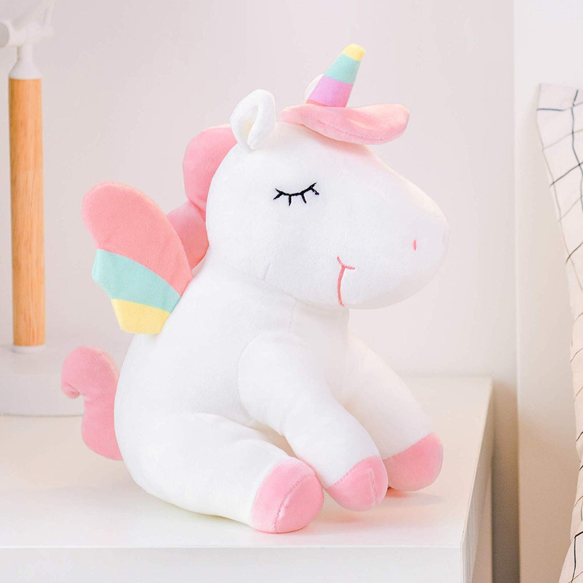 Sitting Unicorn Stuffed Animal 50cm- Soft Huggable Floppy Rainbow Unicorn, Adorable Playtime Unicorn Plush Toy, Cute Cuddle Boys and Girls Cute Soft Toys...