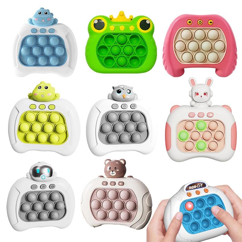 Fast Pop Toy Quick Push Light Up Pop Game Fidget Toys for Adults and Kids | Squeeze ...