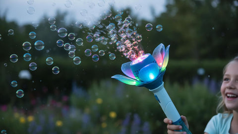 Light Up Bubble Wand Toy