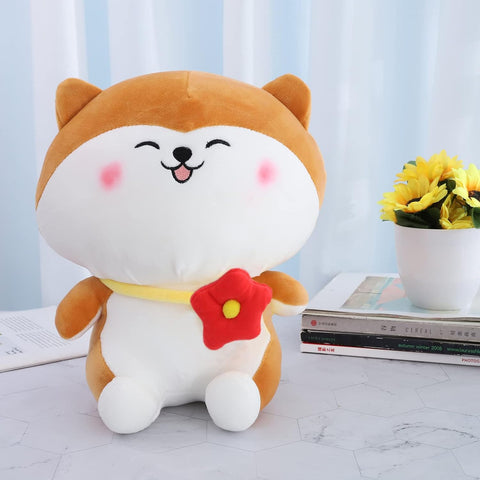 Cat Flower Plush Soft Toy Cute Kids Animal Home Decor Boys/Girls (Pack of 1) 30cm