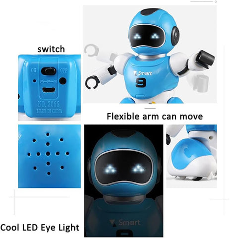 Soccer Playing Programmable Dancing & Walking Robot for Kids with Lights