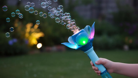 Light Up Bubble Wand Toy