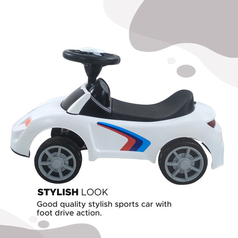 Dash F1 Stylish Ride on Car for Kids with Music, Light and Foot Drive Feature | Ride on for Kids, Kids Ride on, Foot Drive Car, Perfect for Kids Age 1 to 3...