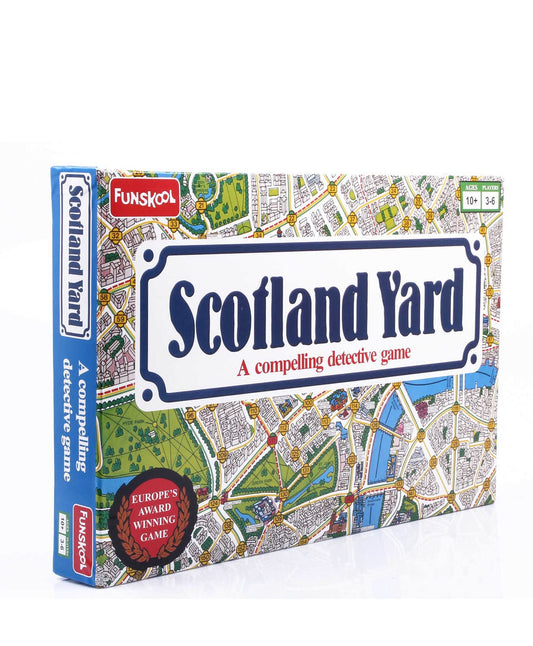 Funskool Games - Scotland Yard, A Compelling Detective And Strategy, Animal Board Game for Kids & Family, 2 - 3 Players, 10 & Above (Multicolor),pack of 1