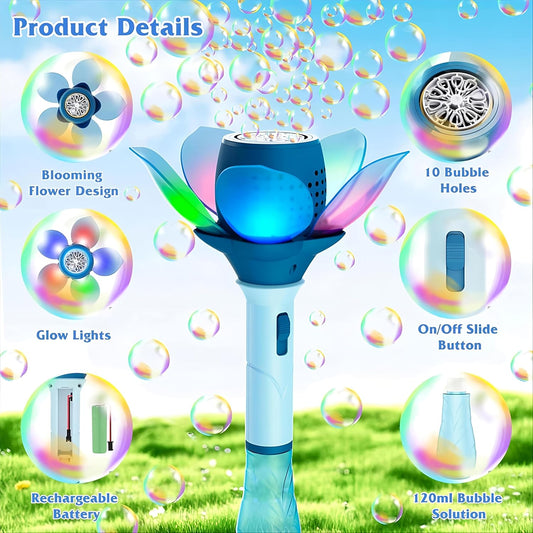 Light Up Bubble Wand Toy