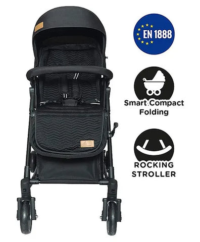 R For Rabbit Rock N Roll Stroller - Black