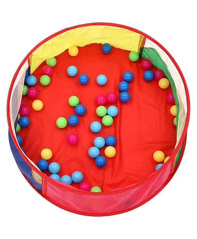 Ball Pool with 64 Balls Colorful Balls for Kids (Jump and Play)  (Multicolor)