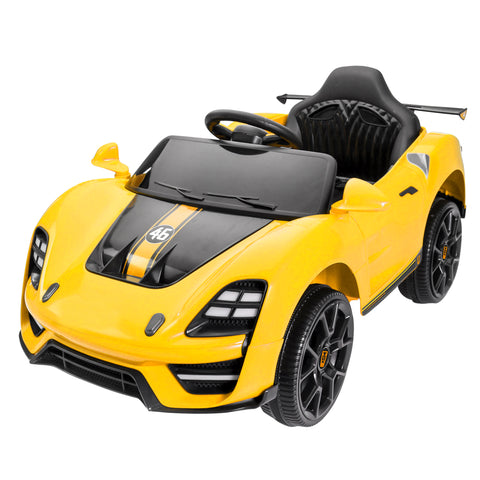 KIDS BETTARY OPERATED RIDE-ON CAR YELLOW