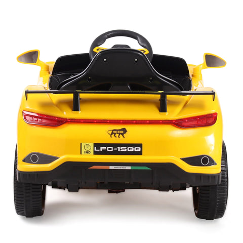 KIDS BETTARY OPERATED RIDE-ON CAR YELLOW