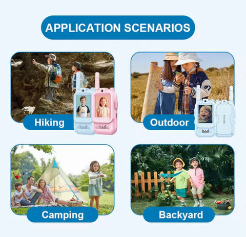 Kids Video Walkie Talkie Set