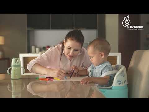 4 In 1 Cherry Berry Grand High Chair - Convertible, Removable Tray, Non Slippery-Anti Tipping