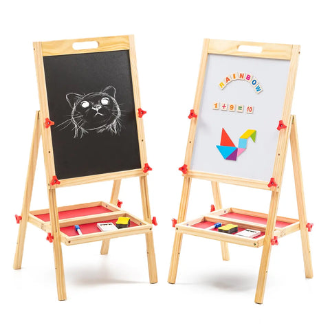 Wooden Easel Board for Kids