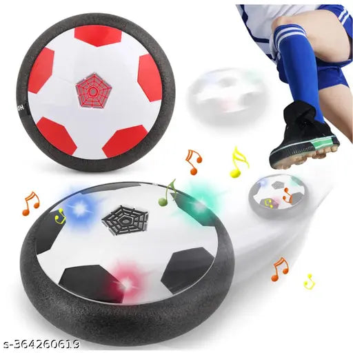 Hover Soccer Ball Gift with Colorful LED Lights & Protective Foam Bumper, Air Power Soccer Hover Ball for 3 4 5 6 7 8-12 Years Old Boy Girl Indoor Outdoor Games