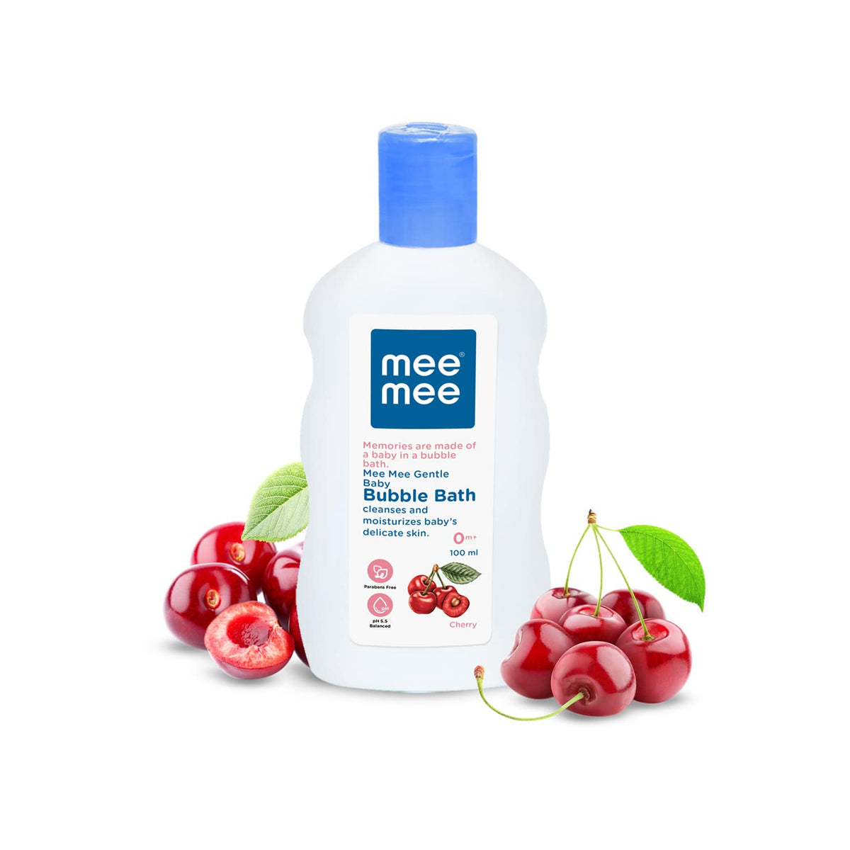 Mee Mee Foamy baby Body wash &,Bubble bath with cherry and Fruit Extracts, Dermatologically Tested for Babies and kids(500Ml)