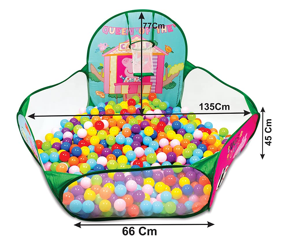 Activity ball pool for Kids with Ball pit Baby play area indoor toys for 1 2 3 Years old foldable play tent - BIS Approved