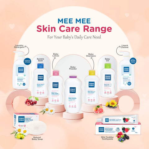 Mee Mee Foamy baby Body wash &,Bubble bath with cherry and Fruit Extracts, Dermatologically Tested for Babies and kids(500Ml)