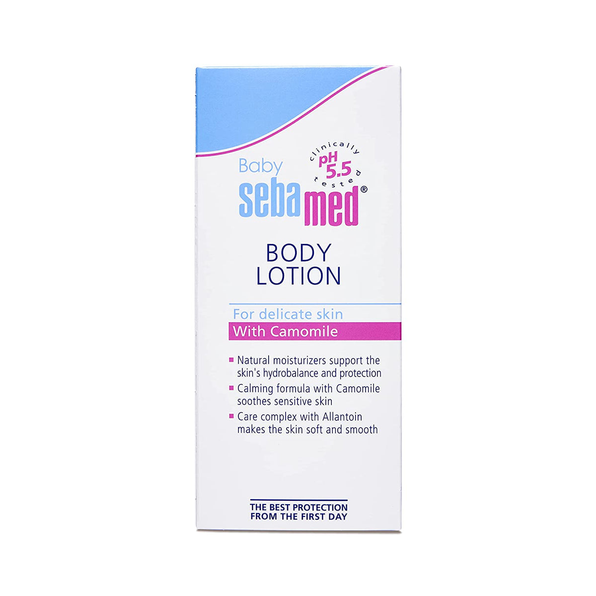 Sebamed Baby Body Lotion 100 ml|Ph 5.5|Camomile & Allantoin| Dermatalogically tested| Sensitive skin