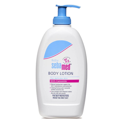 Sebamed Baby Body Lotion 400ML|Ph 5.5|Camomile & Allantoin| Dermatalogically tested| Sensitive skin